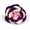 Rose Flower Hair Bungees, 6pk Assorted Colours
