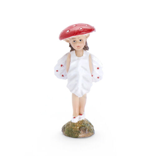 Fairy With Mushroom Hat (Fiddlehead)
